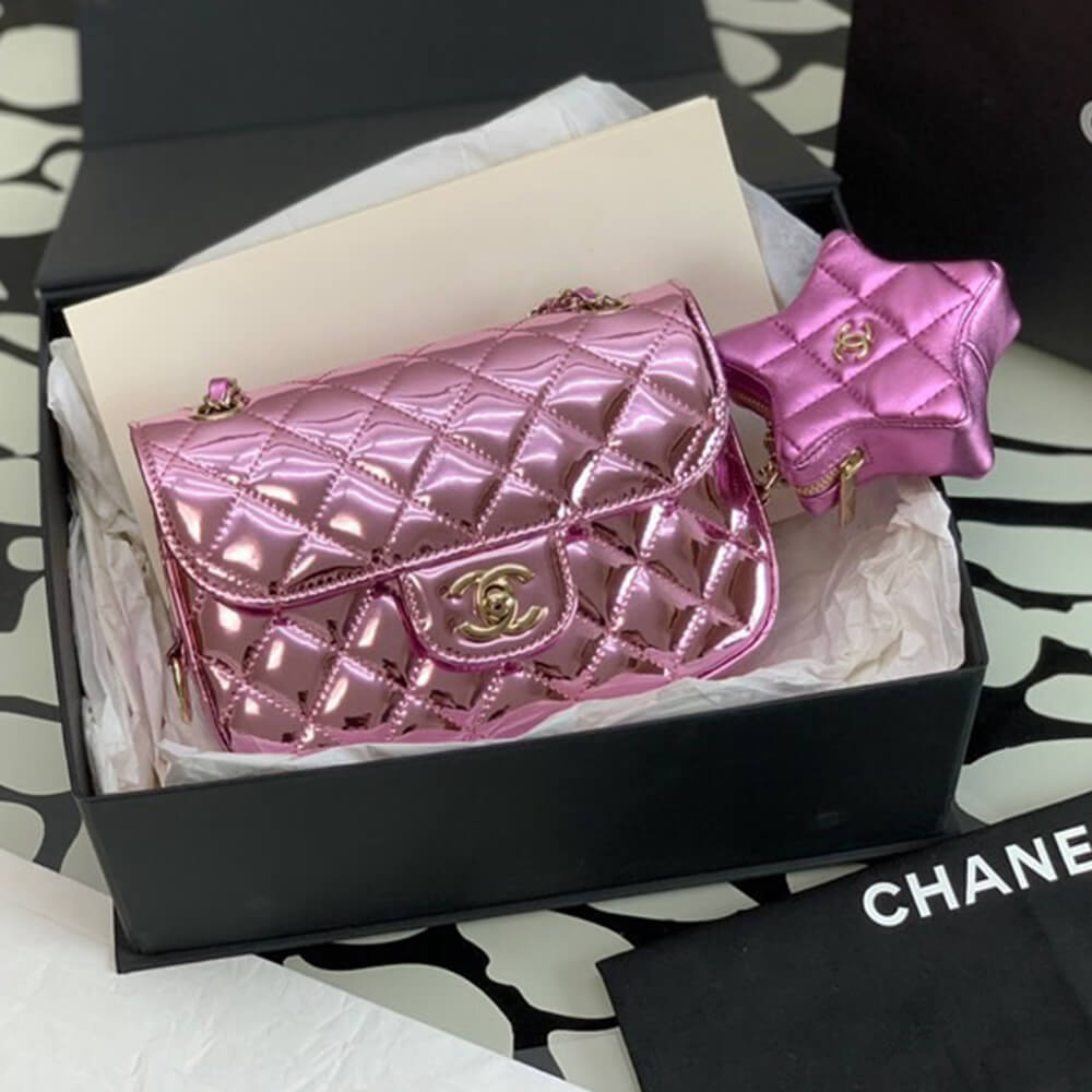 CHANEL MINI FLAP BAG(HIGH-END GRADE)