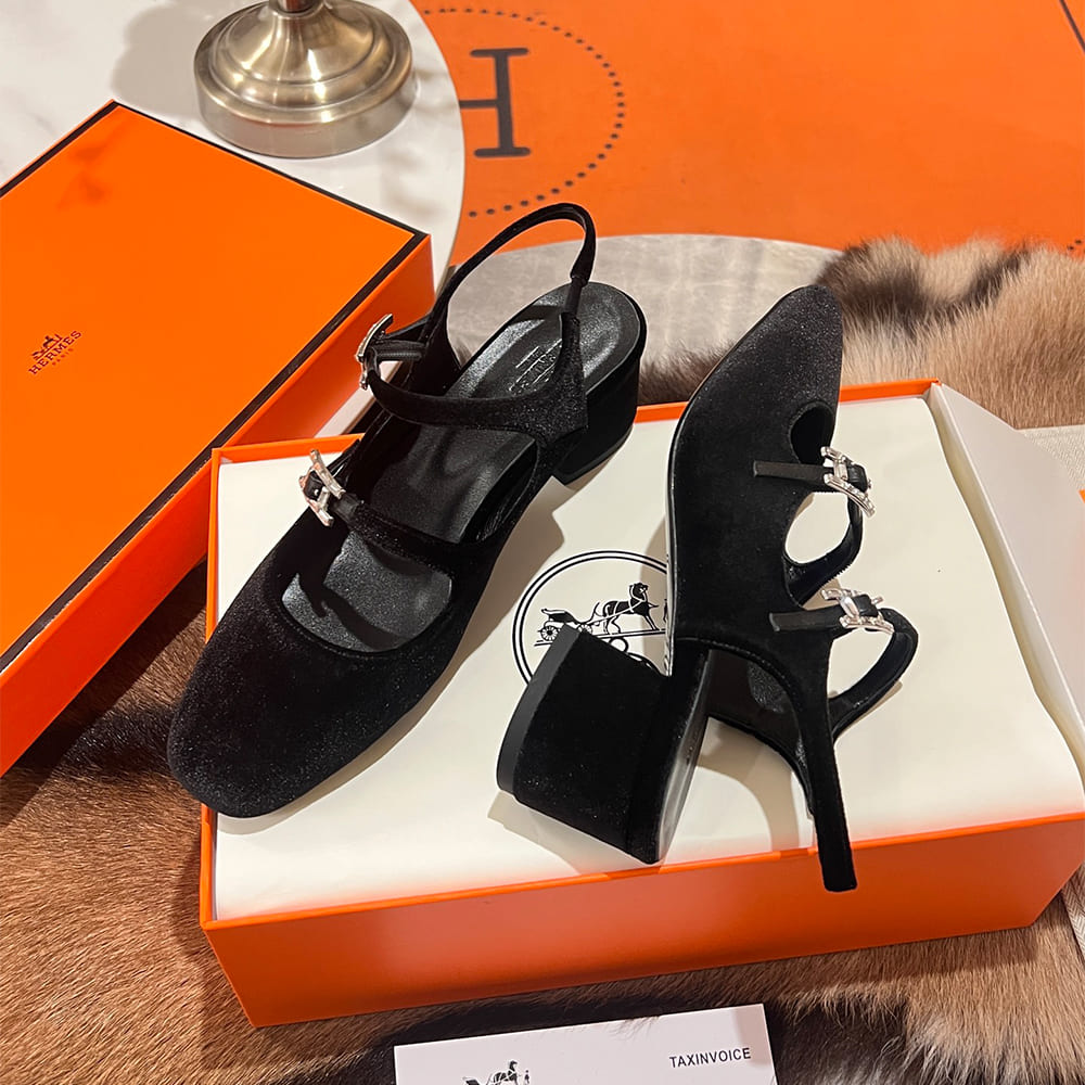 HERMES Jackie 50 pump