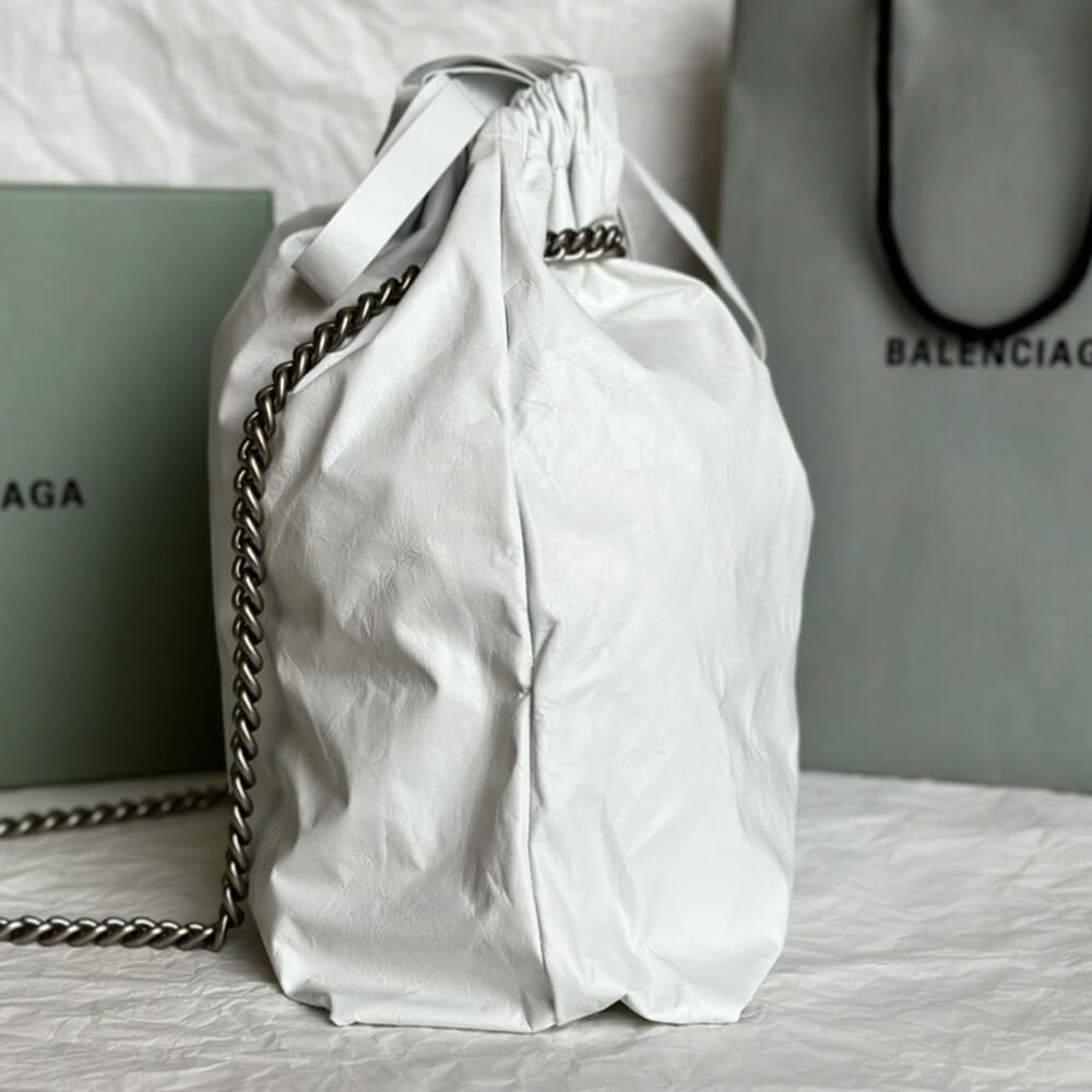 Balenciaga Women s Crush Tote Bag Medium(HIGH-END GRADE)