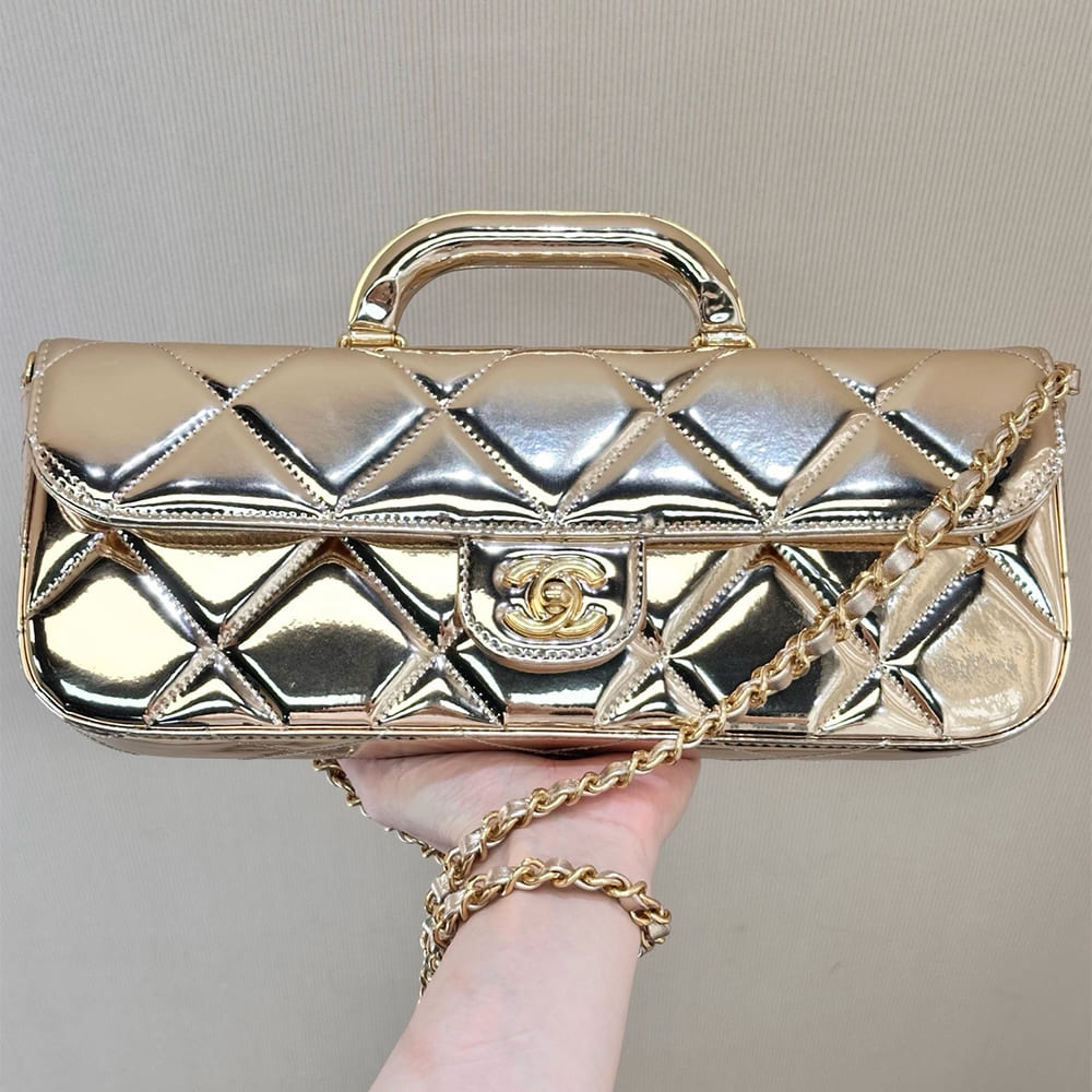 CHANEL Large Flap Bag With Top Handle(high-end grade)