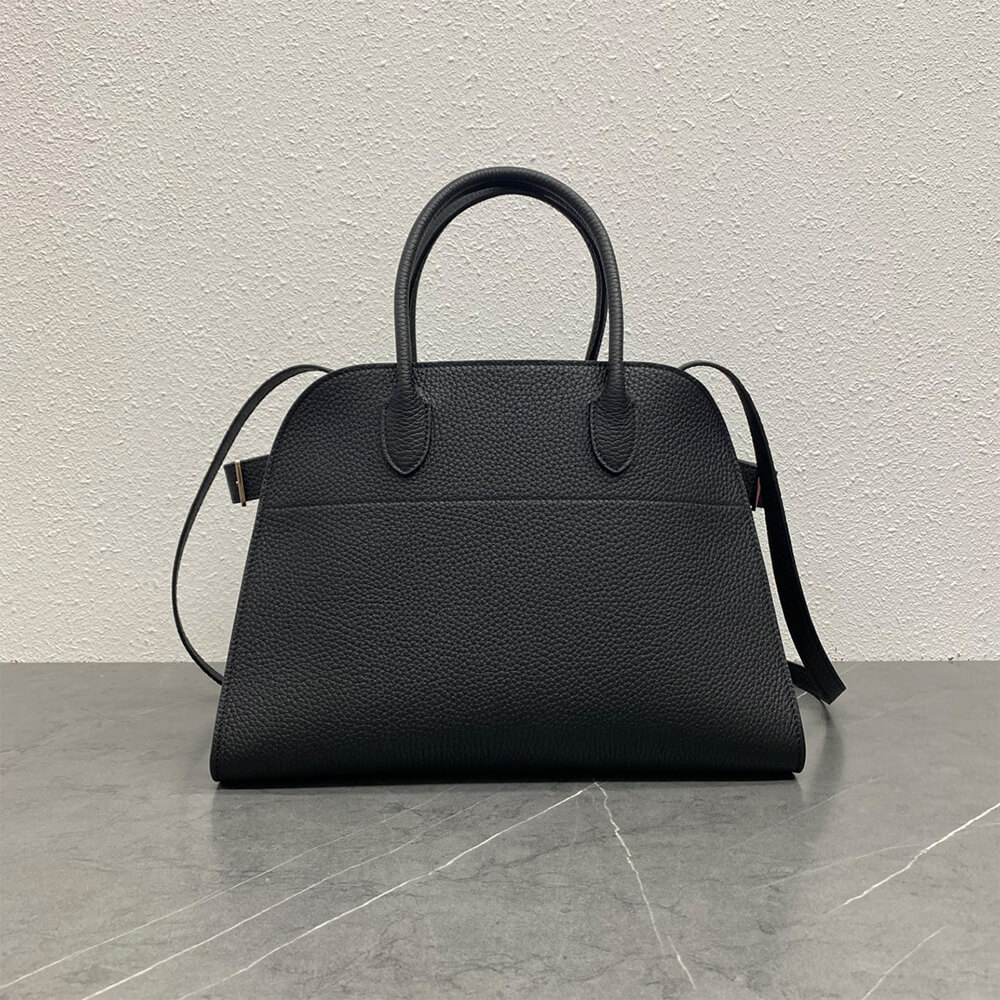 THE ROW Margaux 12 leather top-handle bag