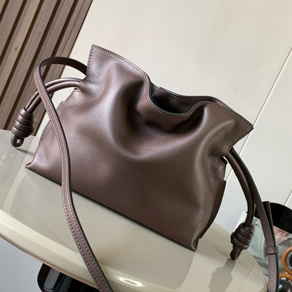 Loewe Mini Flamenco clutch in nappa calfskin(HIGH-END GRADE)