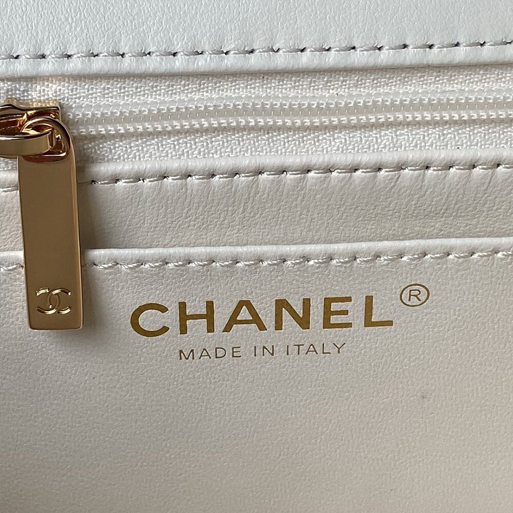 CHANEL Mini Flap Bag with Top Handle