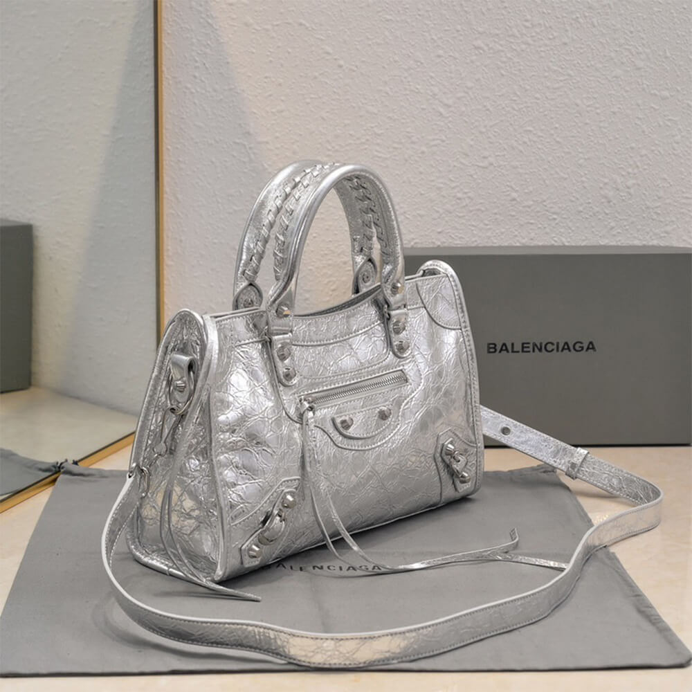 Balenciaga Women s Le City Bag Small(HIGH-END GRADE)