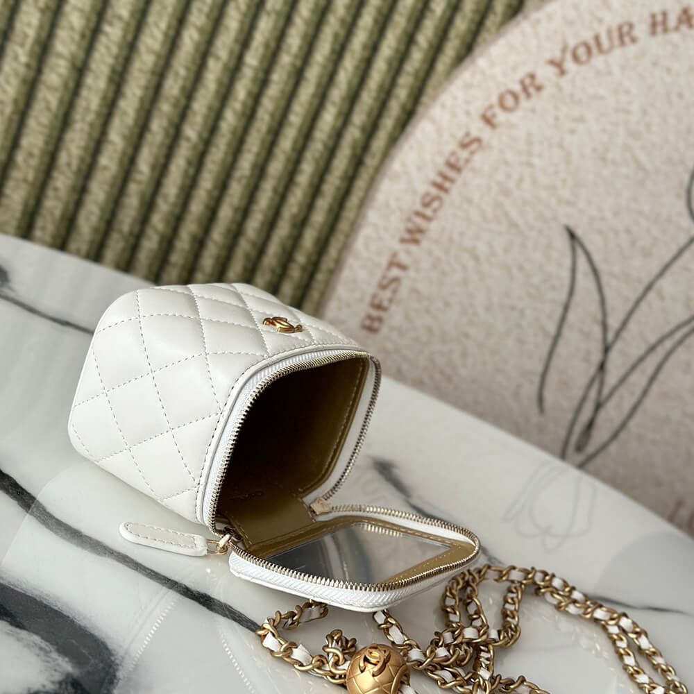 CHANEL Small Vanity Case(HIGH-END GRADE)