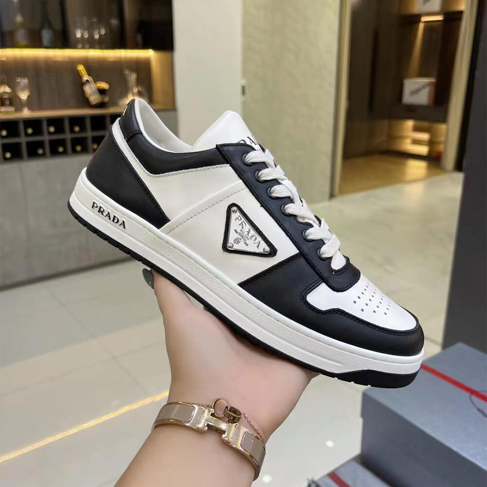 Prada Downtown nappa leather sneakers