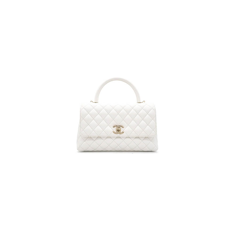 CHANEL Large Flap Bag With Top Handle(high-end grade)