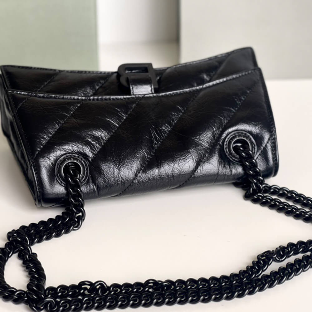 Balenciaga Women s Crush Chain Bag Small(HIGH-END GRADE)