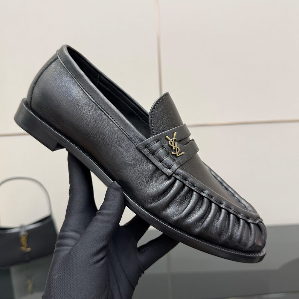 YSL LE LOAFER supple in shiny leather