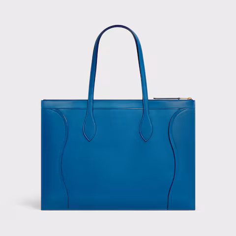 FLAT CABAS NEW LUGGAGE IN GLOSSY CALFSKIN