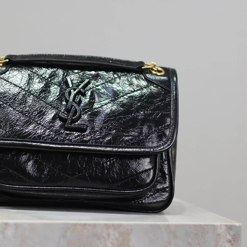 YSL NIKI baby in vintage leather(HIGH-END GRADE)