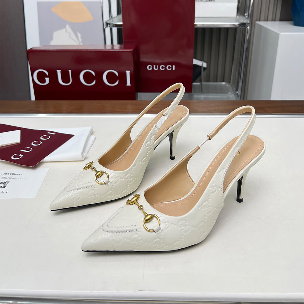 Gucci Women s slingback pump with Horsebit