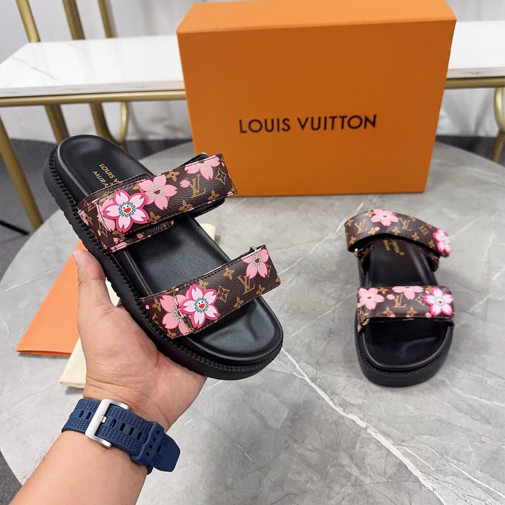 LV x TM LV Sunset Flat Comfort Mule