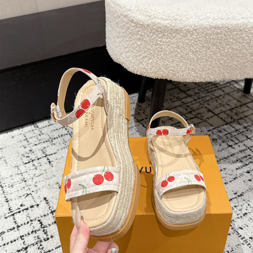 LV x TM Maya Platform Sandal