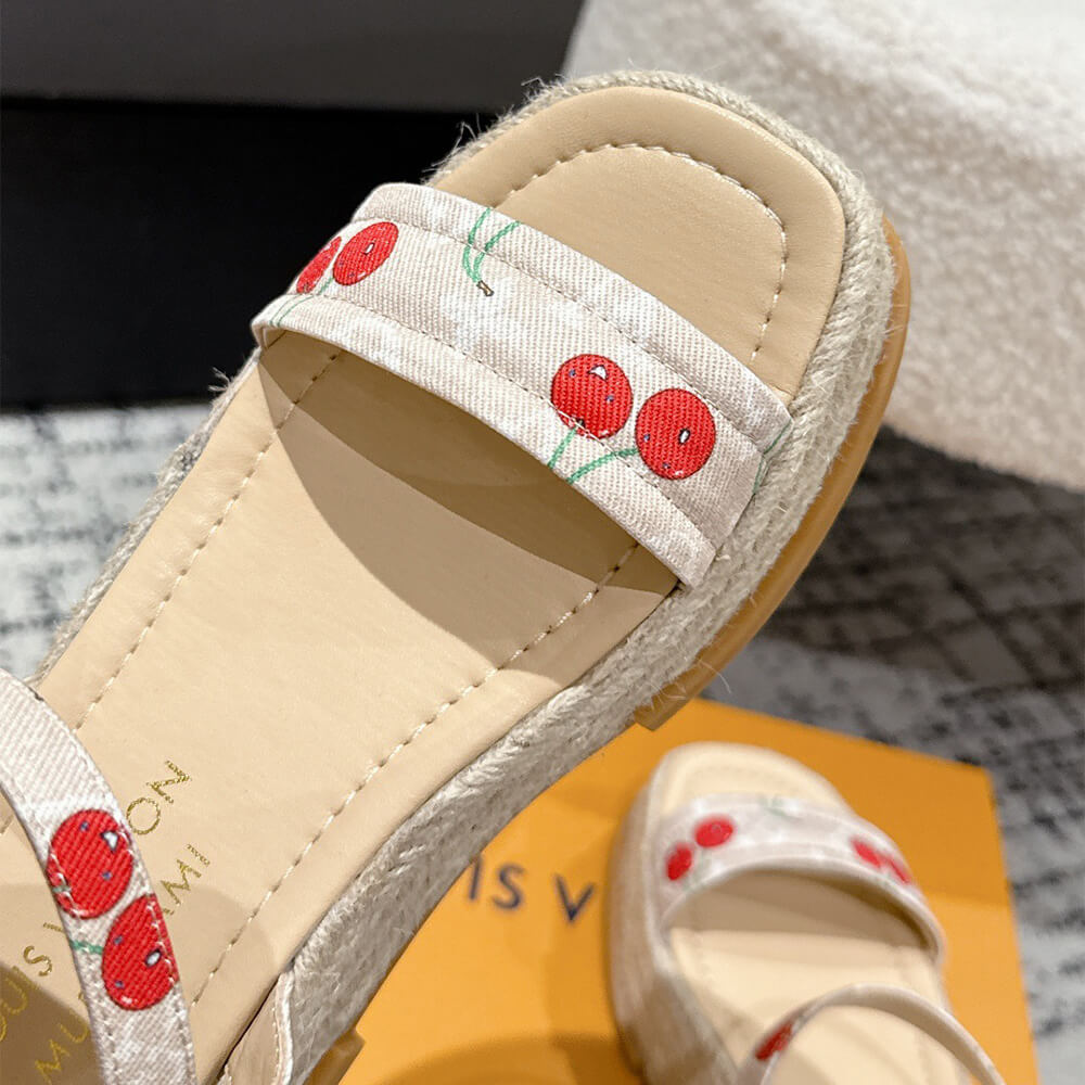 LV x TM Maya Platform Sandal