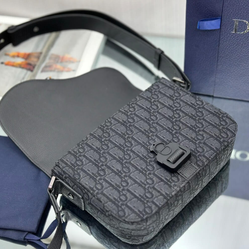 Dior Small Saddle Messenger Bag with Flap(HIGH-END GRADE)