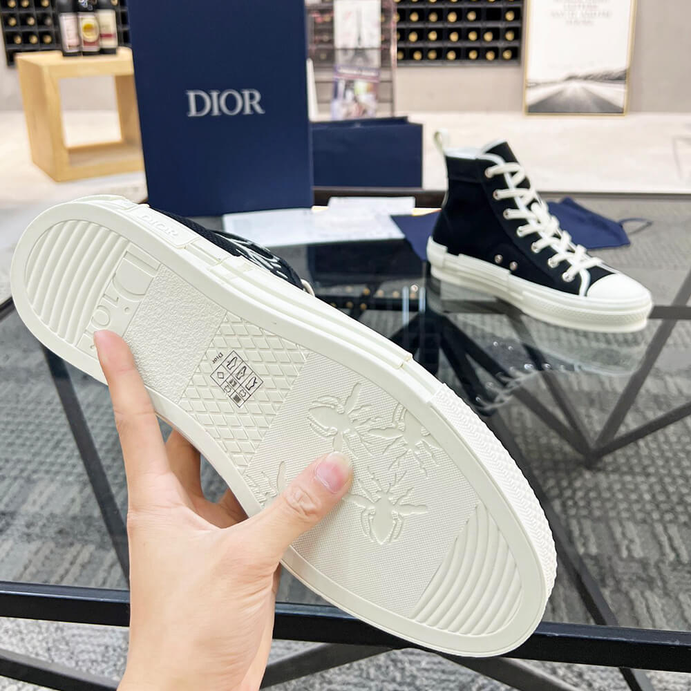 B23 CACTUS JACK DIOR HIGH-TOP SNEAKER