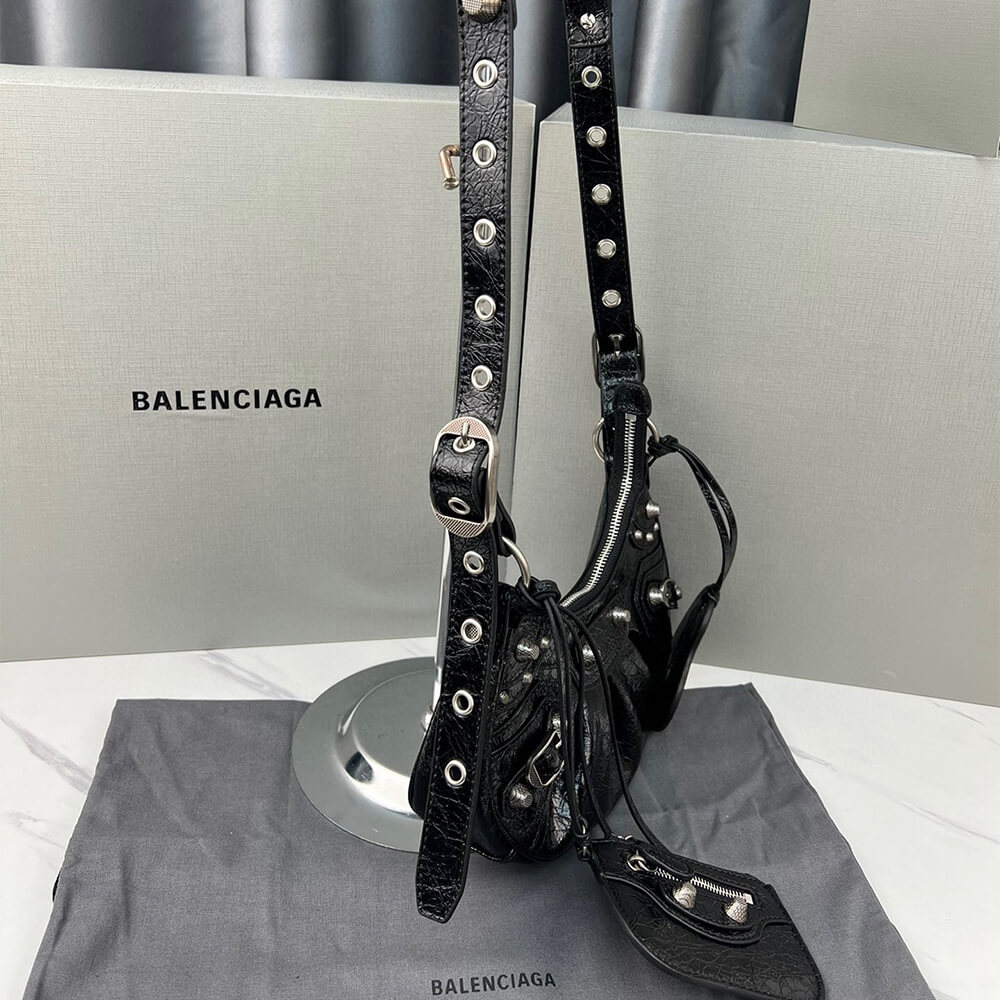 BALENCIAGA WOMEN S LE CAGOLE XS SHOULDER BAG