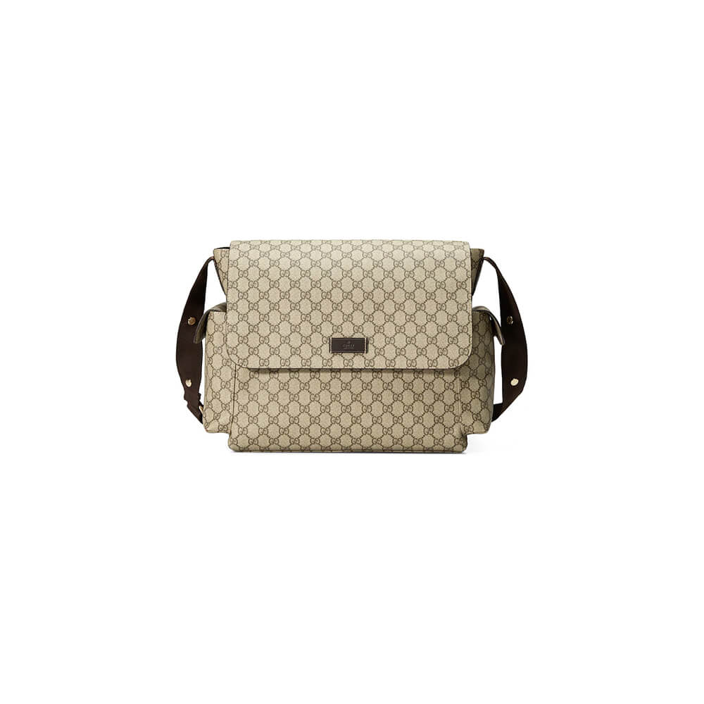 GUCCI GG Supreme Diaper Bag(HIGH-END GRADE)