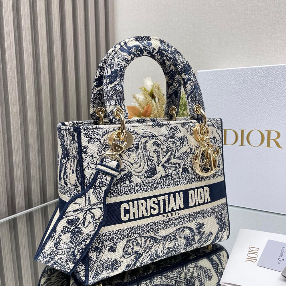 DIOR MEDIUM LADY D-LITE BAG(High-End Grade)