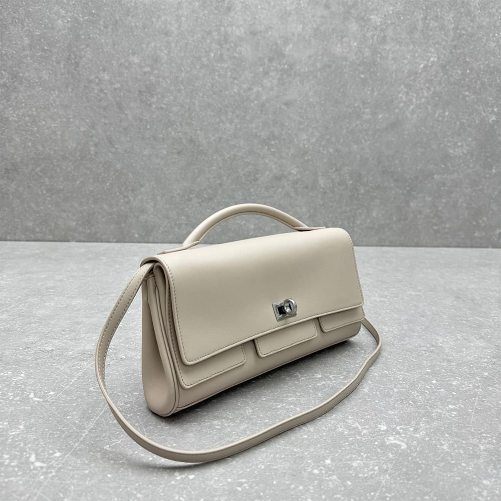 Balenciaga Women s Bel Air Clutch On Strap Small(HIGH-END GRADE)