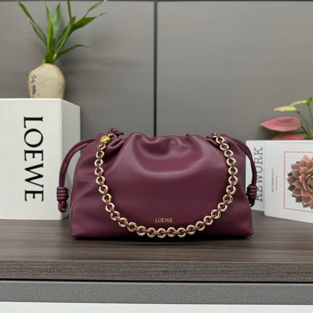 Loewe Medium Flamenco purse in mellow nappa lambskin