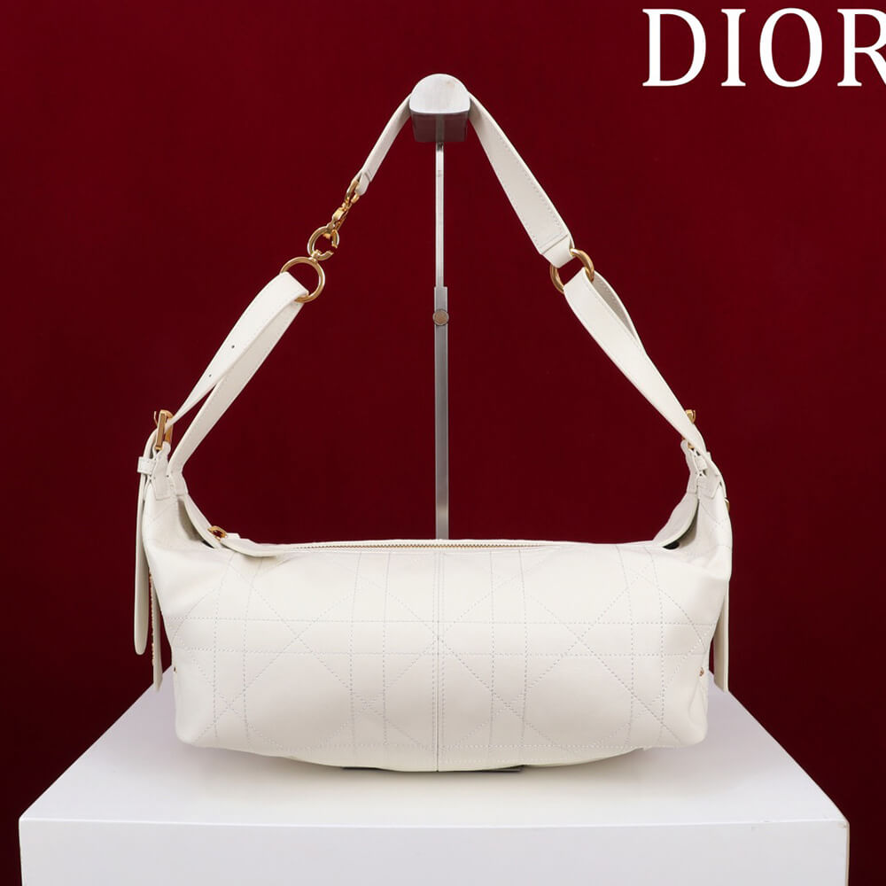 Dior Medium D-Journey Bag in Vintage Smooth Calfskin(HIGH-END GRADE)