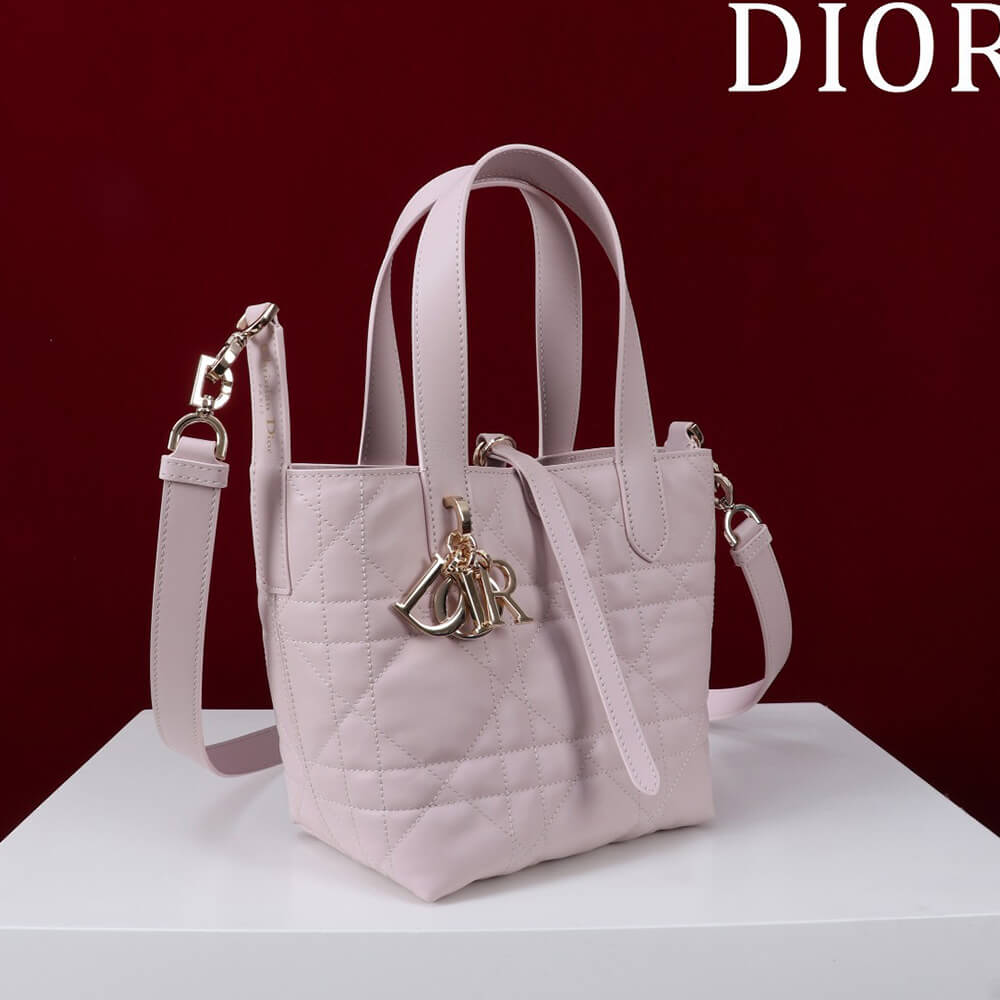 Small Dior Toujours Vertical Tote Bag(high-end grade)