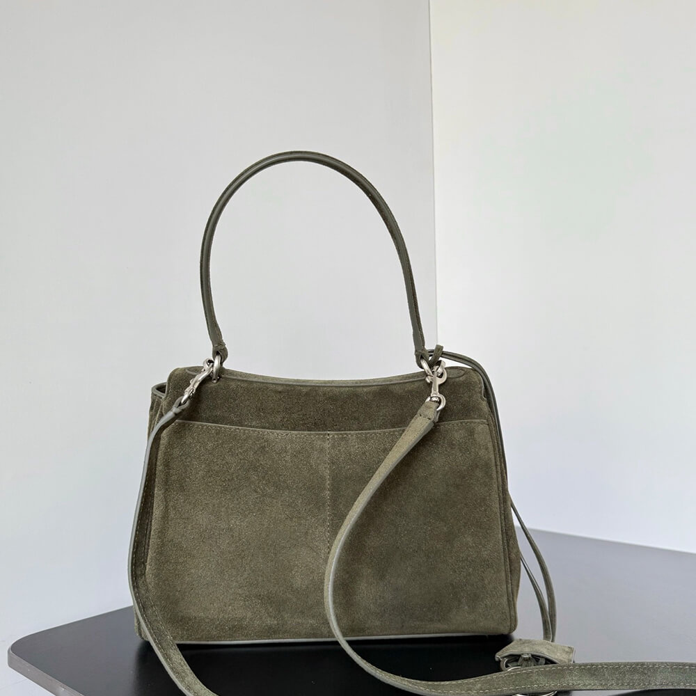 Balenciaga Rodeo Handbag Small Suede(HIGH-END GRADE)
