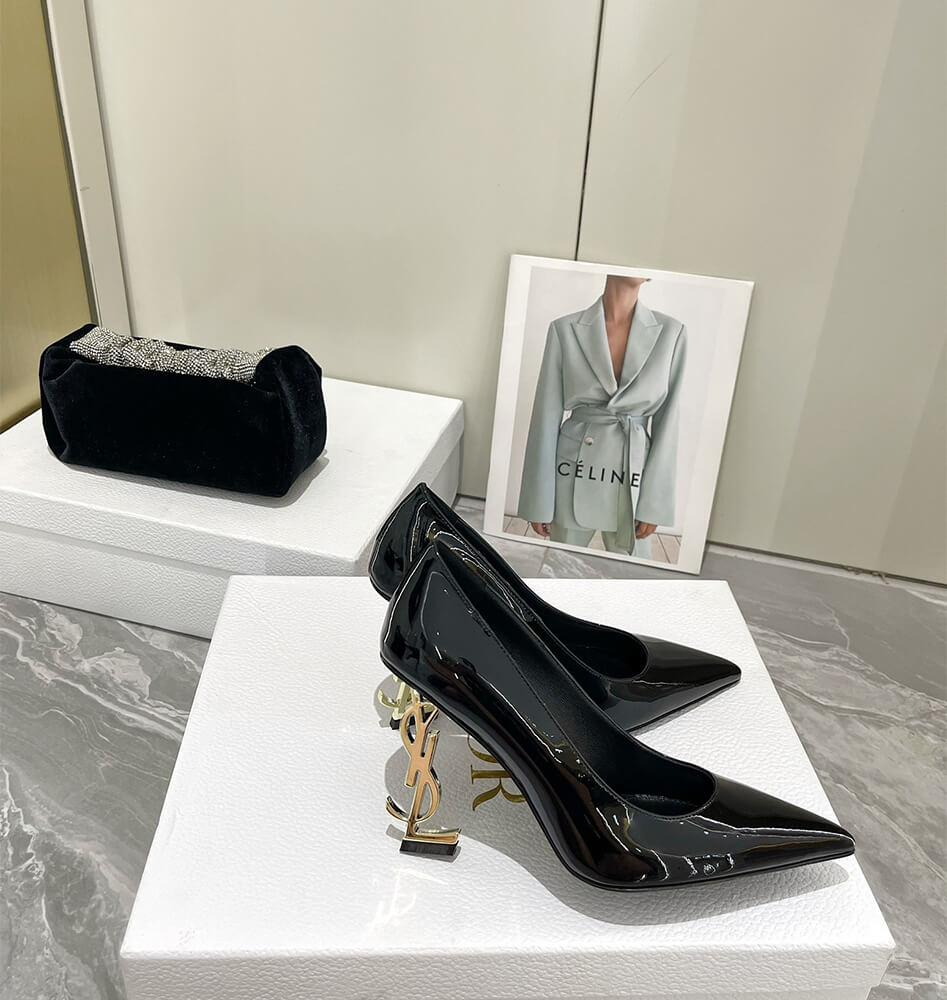 YSL Opyum Pumps in Patent Leather