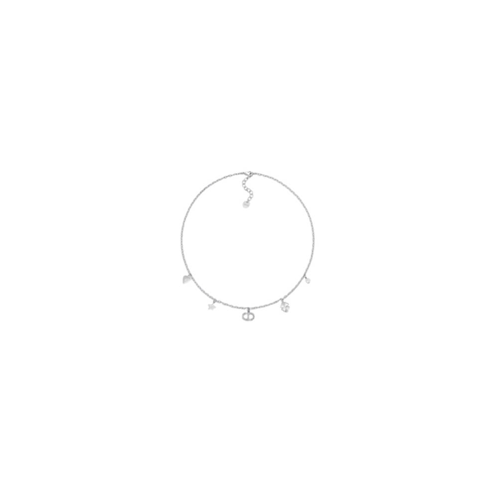 DIOR Petit CD Lucky Charms necklace