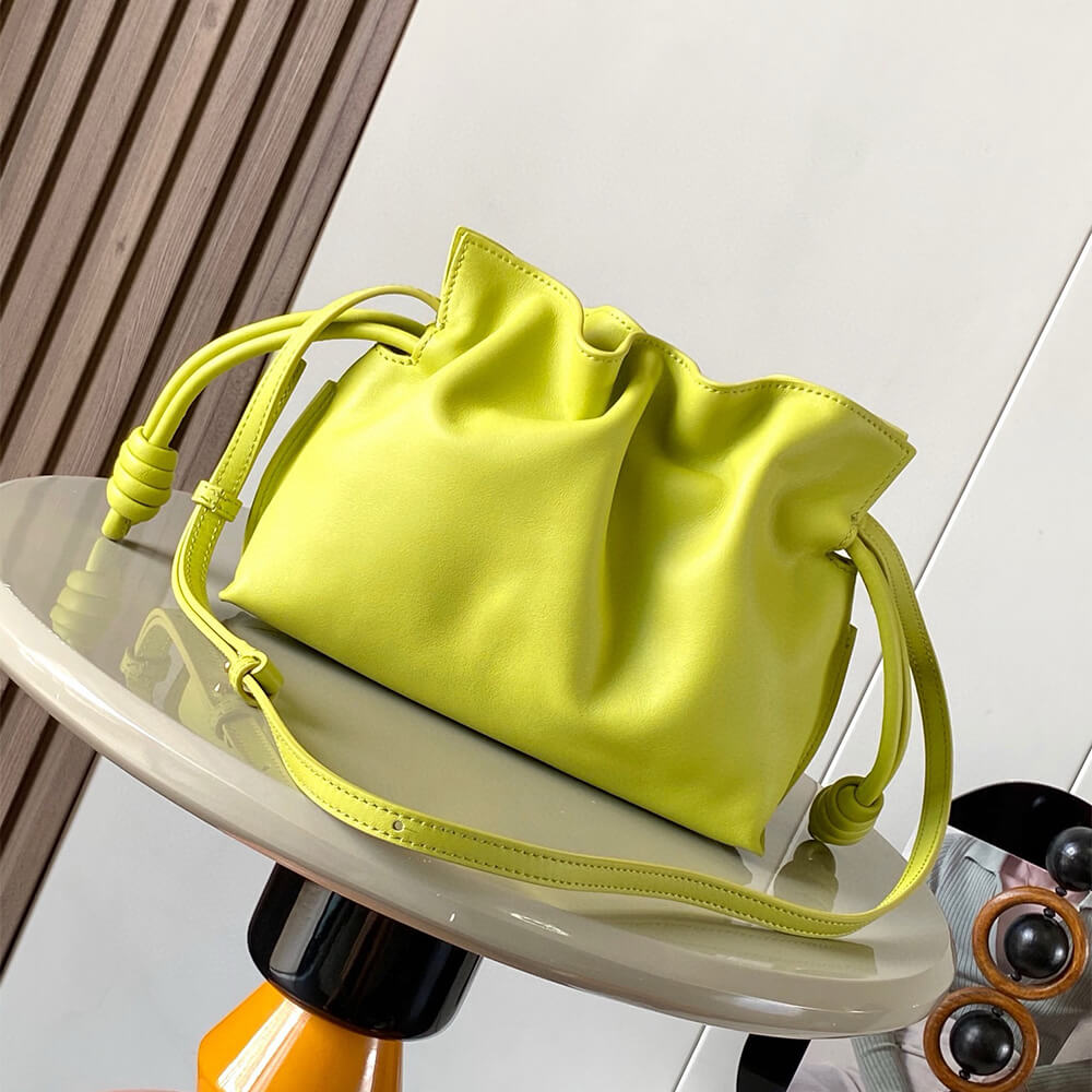 Loewe Mini Flamenco clutch in nappa calfskin(HIGH-END GRADE)