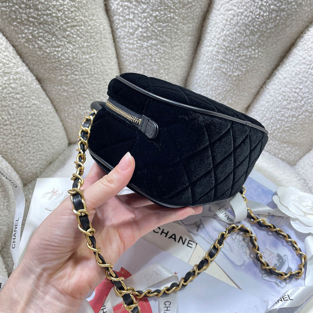 CHANEL Mini Bowling Bag(HIGH-END GRADE)